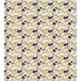 thumbnail image 3 of Floral Duvet Cover Sets, Colorful Fruits and Leaves in a Tree Branch Art Style, Bedding Set with 2 Duvet Covers & 4 Pillowcases, 2 Pack Cal King Size, Multicolor, by Ambesonne, 3 of 7