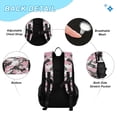 thumbnail image 6 of ALAZA Camouflage Pink School Backpack Lunch Box Set Student Bookbag, 6 of 7