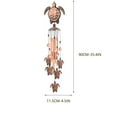 thumbnail image 3 of Kayannuo Turtle Wind Chime For Outside Sea Turtle Gifts For Women 35IN Windchimes Outdoors Turtle Decor For Outdoor Garden Yard Home Beach Wind Chimes Gift Home Decor, 3 of 4