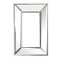 thumbnail image 3 of Bed Bath & Beyond 12" Rectangle Wall Mounted Accent Mirror - Black, 3 of 7