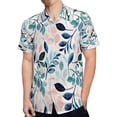 thumbnail image 4 of High Quality Hawaiian Shirts for Men Short Sleeve Aloha Beach Shirt Floral Summer Casual Button Down Shirts Blouses ZMX9X7, 4 of 7