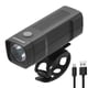 thumbnail image 1 of Luces para bicicleta, faro delantero de bicicleta recargable por USB con 3 modos, luz delantera impermeable, 1 of 6
