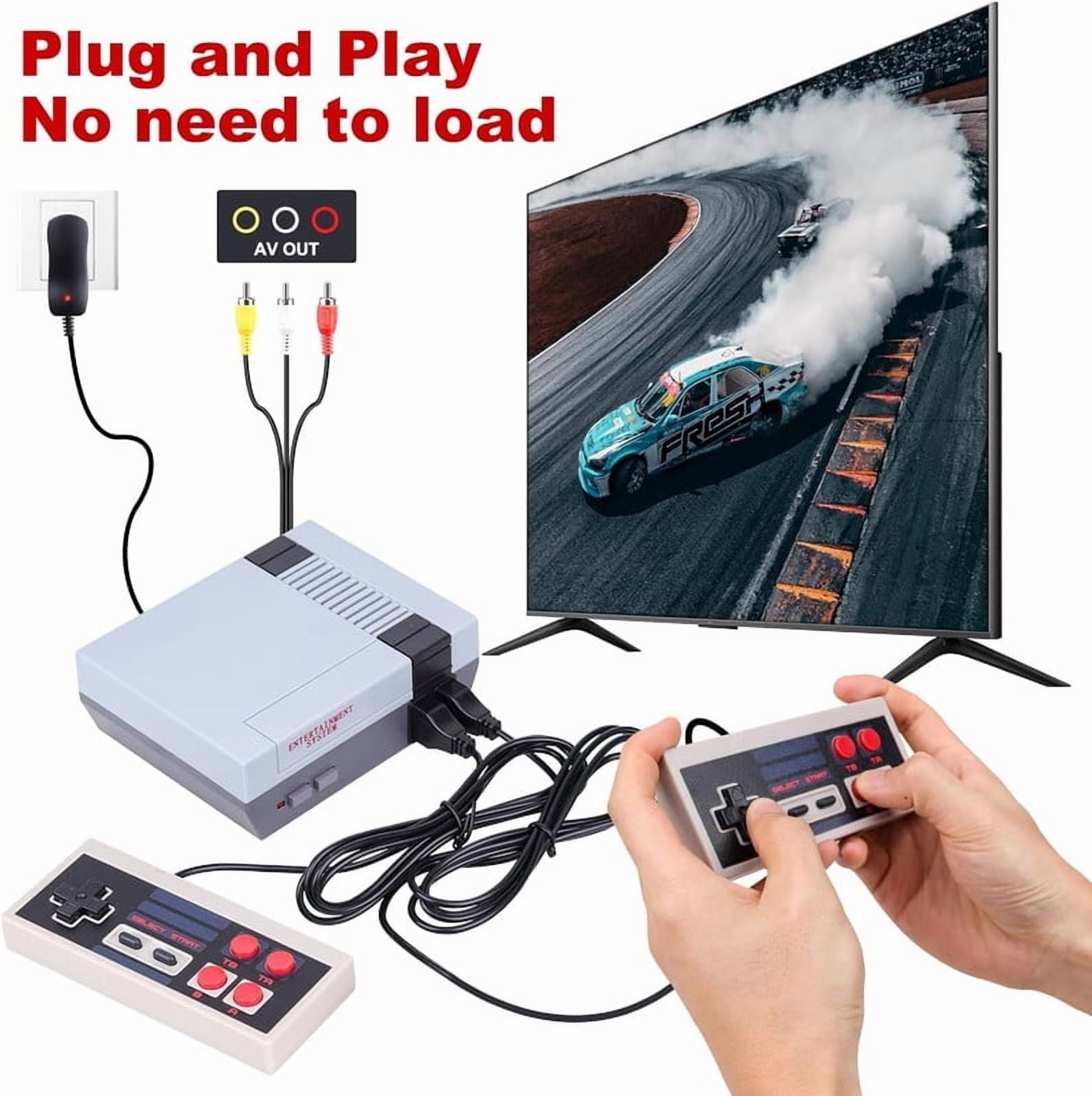 XIAFOWING Retro Handheld, Classic Mini Video Controllers Built-in with 620 Plays Dual Players Mode Machines with 2 Controllers Handheld for Kids & Adults