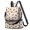 Halloween Pumpkin Bat Star Pattern, variant on Halloween Simple White Ghost Silhouette Fashion Backpack, Work Travel Rucksack with Side Bottle Pockets & Convertible Strap, Water Repellent Polyester Gifts for Work Travel Shopping