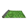 thumbnail image 2 of Ahgly Company Indoor Square Oriental Green Modern Area Rugs, 8' Square, 2 of 4