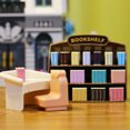 thumbnail image 4 of karymi Dollhouse Furniture Kitchen Play Set Bookstore Playground Miniature Refrigerator Set Pretend Play Scene Accessories Toys Birthday Gifts for Kids Shop All Savings, 4 of 8