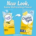 thumbnail image 4 of (2 pack) Crystal Light Drink Mix, 6 Pitcher Packets, for Flavorful Hydration and Shareable Refreshment, Lemonade, natural flavor with other natural flavor, Zero Sugar, Low Calorie, 3.2 oz, 4 of 17