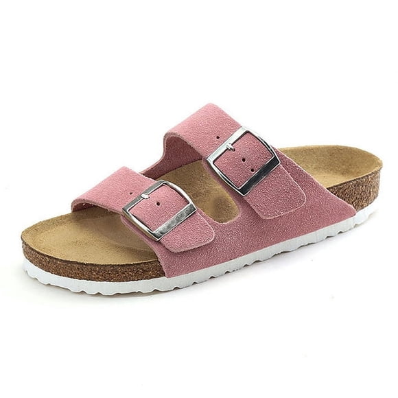 Cork Pantoufles pour Hommes et Femmes Sandales de Mode Décontractées