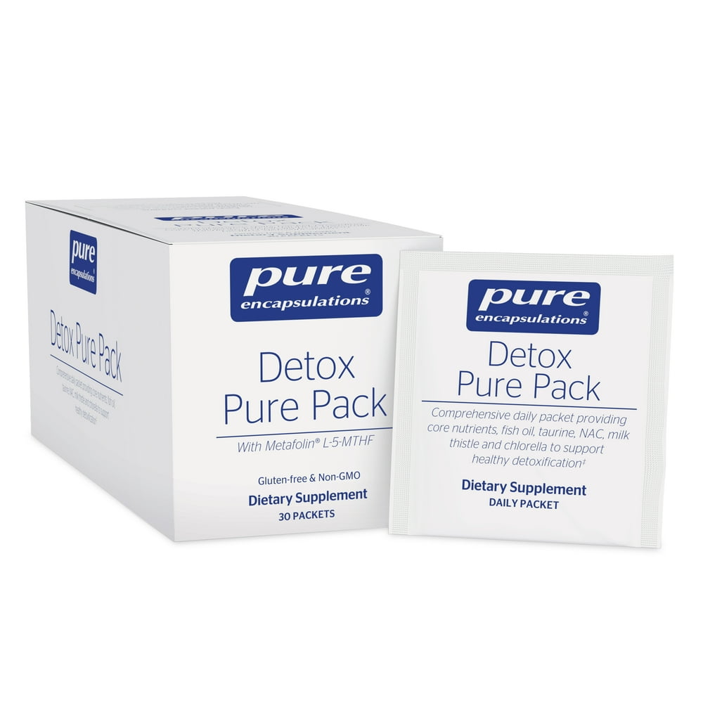 Pure Encapsulations Detox Pure Pack Daily Packet With Metafolin L5