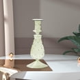 thumbnail image 4 of Candelabro de cristal cónico, soporte para velas, candelabros, decoración para cenas, fiestas, hogar Los 9x205cm, 4 of 7