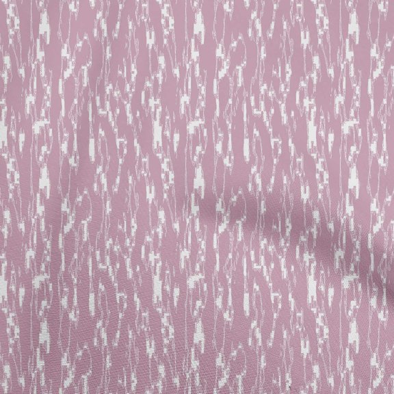 oneOone Cotton Flex Rose Pink Fabric Abstract Sewing Fabric By The Yard Printed Diy Clothing Sewing Supplies 40 Inch Wide