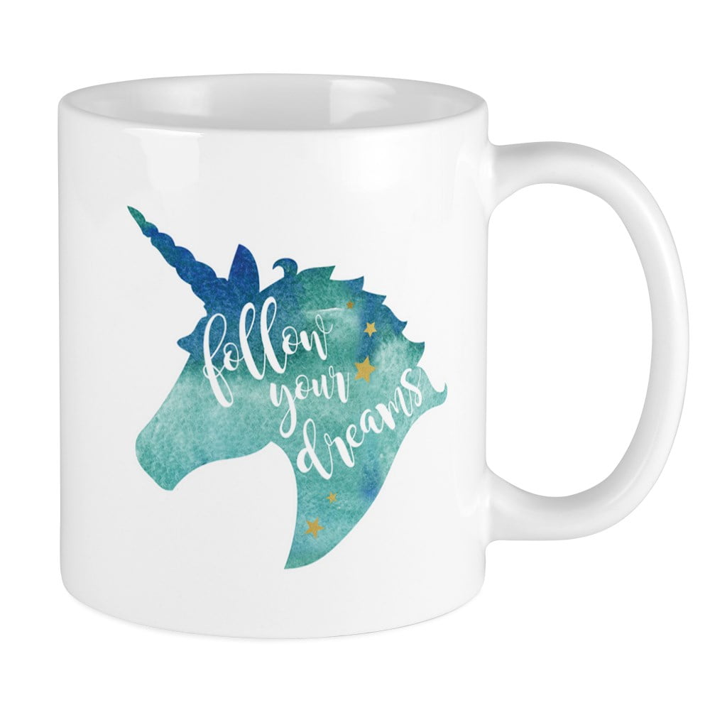 Enchanted Unicorn Head Mug 3D Mythical Novelty Coffee Tea Cup Perfect Gift 