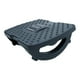 thumbnail image 2 of Reposapiés mecedor debajo del escritorio, taburete antideslizante con masajeador de rodillos, reposapiés ergonómico, soporte para pies para oficina Negro, 2 of 8