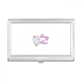 thumbnail image 1 of Respect Ladies Flower Lines Business Card Holder Case Pocket Box Wallet, 1 of 3