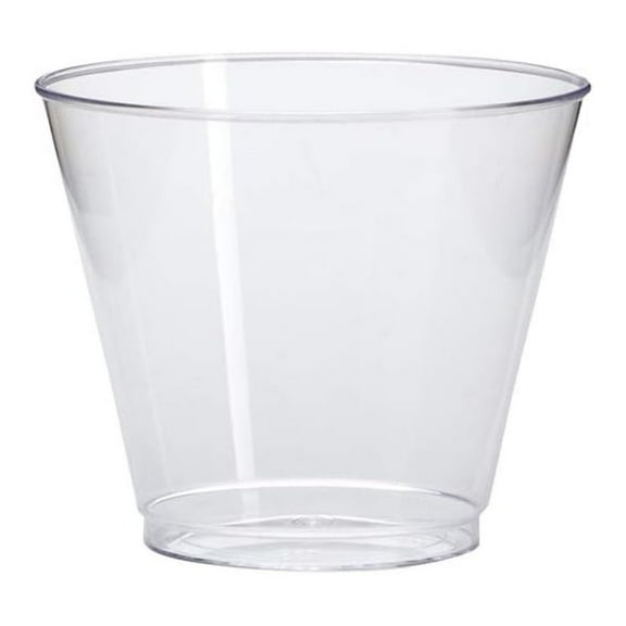 YeSayH T5S Plastic , 5 oz., Clear, Squat (20 packs of 50 cups)