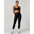 thumbnail image 2 of PISONIC Womens Workout Sets Adjustable Straps Sports Bras and High Waist Leggings Sets Pilates 2 Piece Outfits for Women, 2 of 6