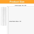 thumbnail image 2 of 2 Rolls 13 x 52 Ft  Plastic Drop Cloth,  Waterproof Protective Masking Film or Protecting Furniture, Flooring, 2 of 5
