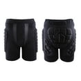 thumbnail image 2 of unbranded  Hockey Pants Ski Jupon Gear Protective Padded Shorts Child Black, 2 of 8