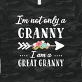 thumbnail image 4 of Inktastic I'm Not Only a Granny I'm a Great Granny with Flowers Women's T-Shirt, 4 of 5