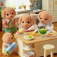 thumbnail image 5 of Calico Critters Toy Poodle Family, Set of 4 Collectible Doll Figures, 5 of 7
