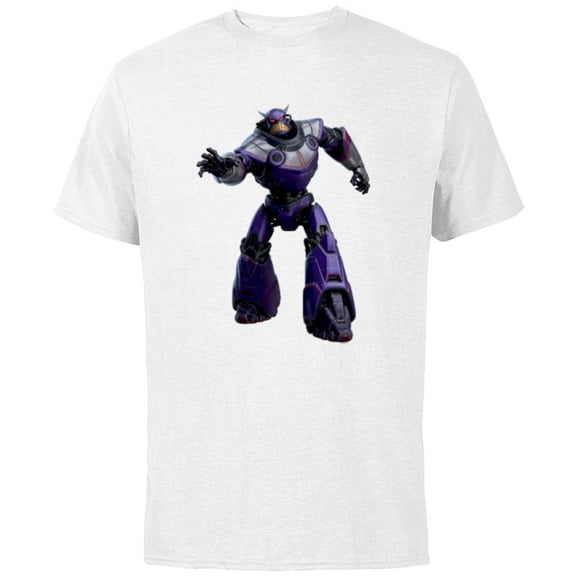 Disney PIXAR Lightyear Emperor Zurg - Short Sleeve Cotton T-Shirt for Adults - Customized-White