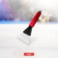 thumbnail image 2 of Ice Scraper for Cars Windshield,Snow Shovel Car Window Windshield Ice Snow Frost Flake Remover Tool with Foam Handle,Snow Ice Brush for Car Auto SUV Truck Windshield Windows,Scratch-Free (Red), 2 of 3