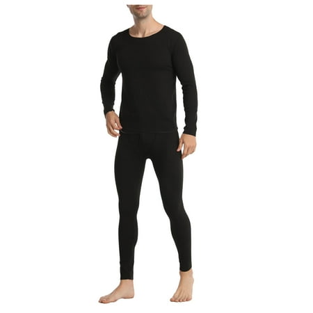 

XINSHIDE Underwear Men Thermal Underwear Stretch Top & Pants Set Women Underwear Sexy Seamless