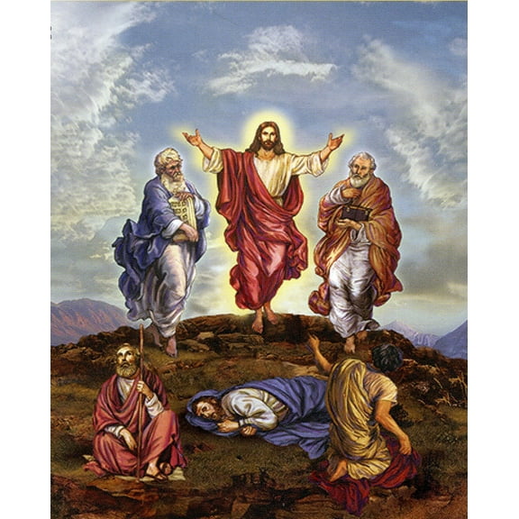 Catholic print picture - Transfiguration of the Lord T - 8" x 10" ready to be framed