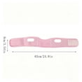 thumbnail image 3 of Adjustable V Line Face Lifting Strap Double Chin Reducer Belt Breathable Face Shaping Band Home Beauty, 3 of 6