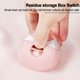 thumbnail image 4 of Cortauñas eléctrico automático, rosa con luz LED, 2 velocidades, con tanque de virutas de uñas, cortaúñas de seguridad recargable por USB para recién nacidos, bebés, niños pequeños, niños, adultos y ancianos. JM MX-0137429FYD, 4 of 5