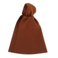 thumbnail image 5 of 1/12 Male Hoodie Cloak Stylish Action Figure Clothes for 6 inch Male Figures Brown, 5 of 8