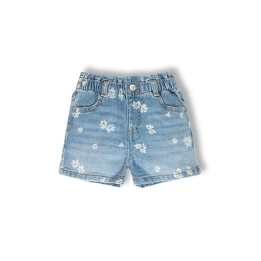 Wonder Nation Toddler Girl Denim Short, Sizes 12 Months - 5T