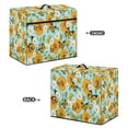thumbnail image 3 of HELLHERO Butterfly and Daisy Pattern Sewing Machine Dust Covers 17.7x8.6x12.5 Inch Polyester Material Dust Covers Ideal Gifts for Women, 3 of 8