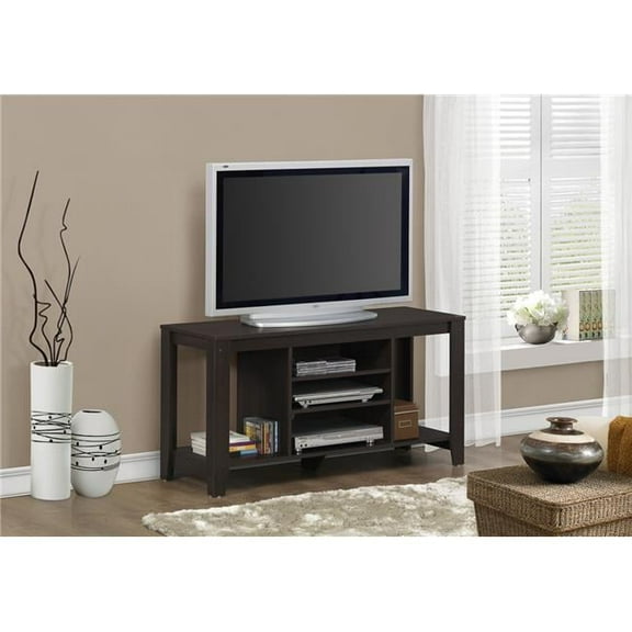 HomeRoots Decor 17.25-inch x 47.75-inch x 24.25-inch Cappuccino, Particle Board - TV Stand