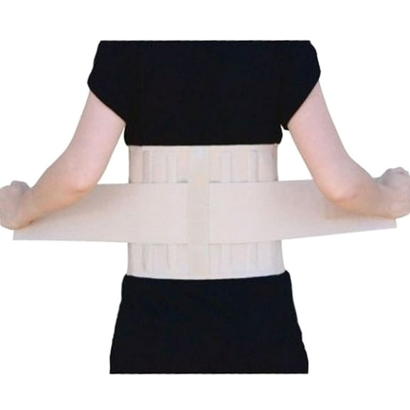 Felicity Back Care Supporter Waist and Lower Back Double Compression Straps Heat-Resistant (Medium 28.5"-34.5" Waist)