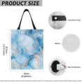 thumbnail image 7 of Yuyamidu Blue Marble Print Car Trash Bag for Car Back Seat Portable Car Trash Bag Bin Accessories for SUV Truck One-handed Strap Auto Garbage Bags, Vehicle Trash Bag, 2 Piece, 7 of 7