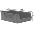 thumbnail image 2 of AKRO-MILS 30280RED Red Super Size Bin, 20"L x 12-3/8"W x 6"H, 2 of 6