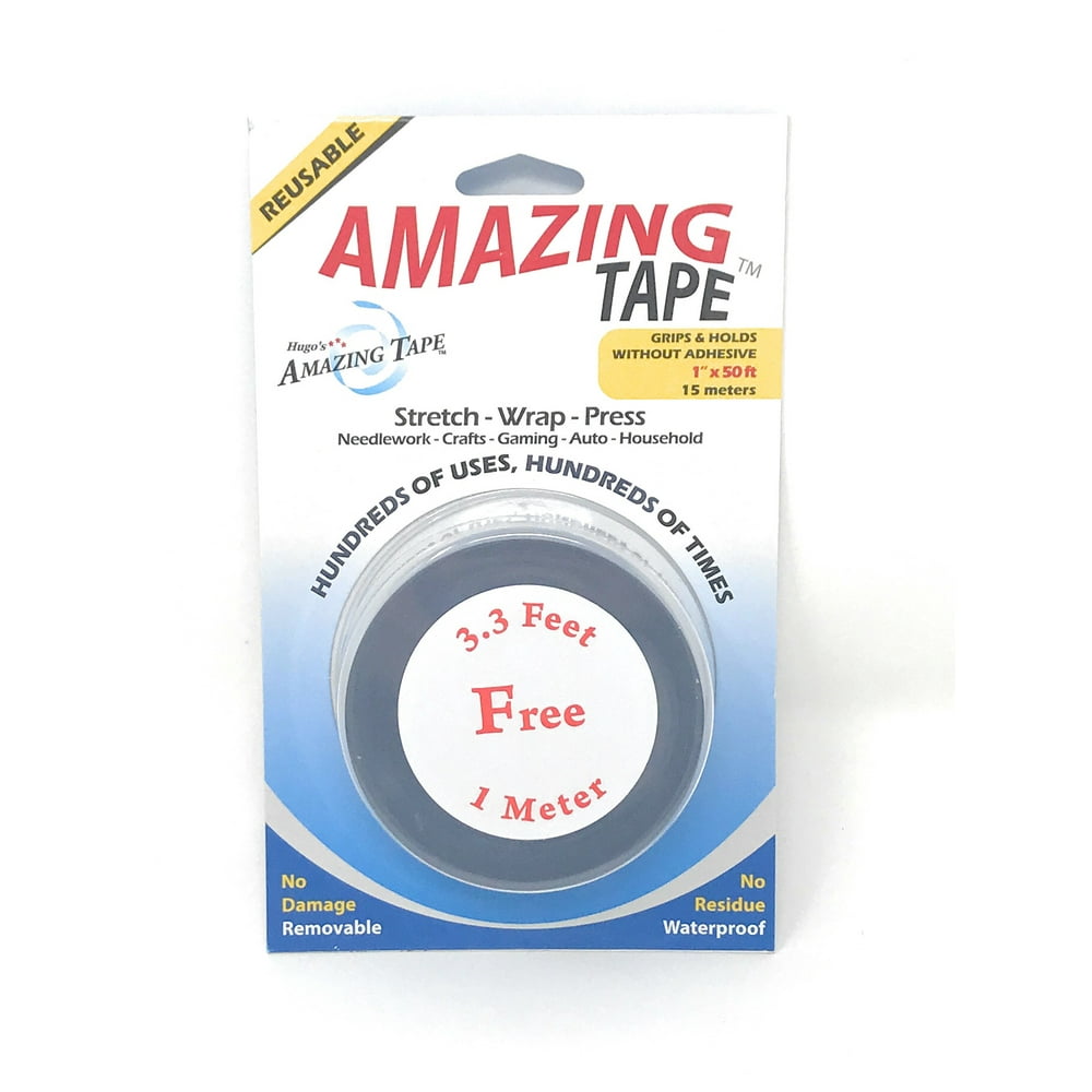 Hugo's Amazing Tape Clear 1" Hugos As Seen On Shark Tank Walmart