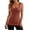 Burgundy, variant on ZQUUVOU Women's Tank Tops Ribbed Fitted Lace Trim Camisole Sleeveless Summer Casual Base Layer Breathable Soft Stretchy Shirts Black
