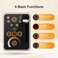 thumbnail image 4 of WHALL 2-Slice Touchscreen Toaster, Stainless Steel Digital Timer with Sound, Smart Wide Slots, Bagel/Cancel/Defrost, 6 Bread Types & 6 Shade Settings, 4 of 9