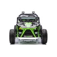 thumbnail image 3 of iRerts 36V Powered Ride on Toys for Big Kids, 2 Seater Ride on UTV Cars with Bluetooth, Music, 4 Wheels Spring Suspension, Kids Car Electric Ride on Vehicles for Boys Girls Ages 6+, Green, 3 of 8