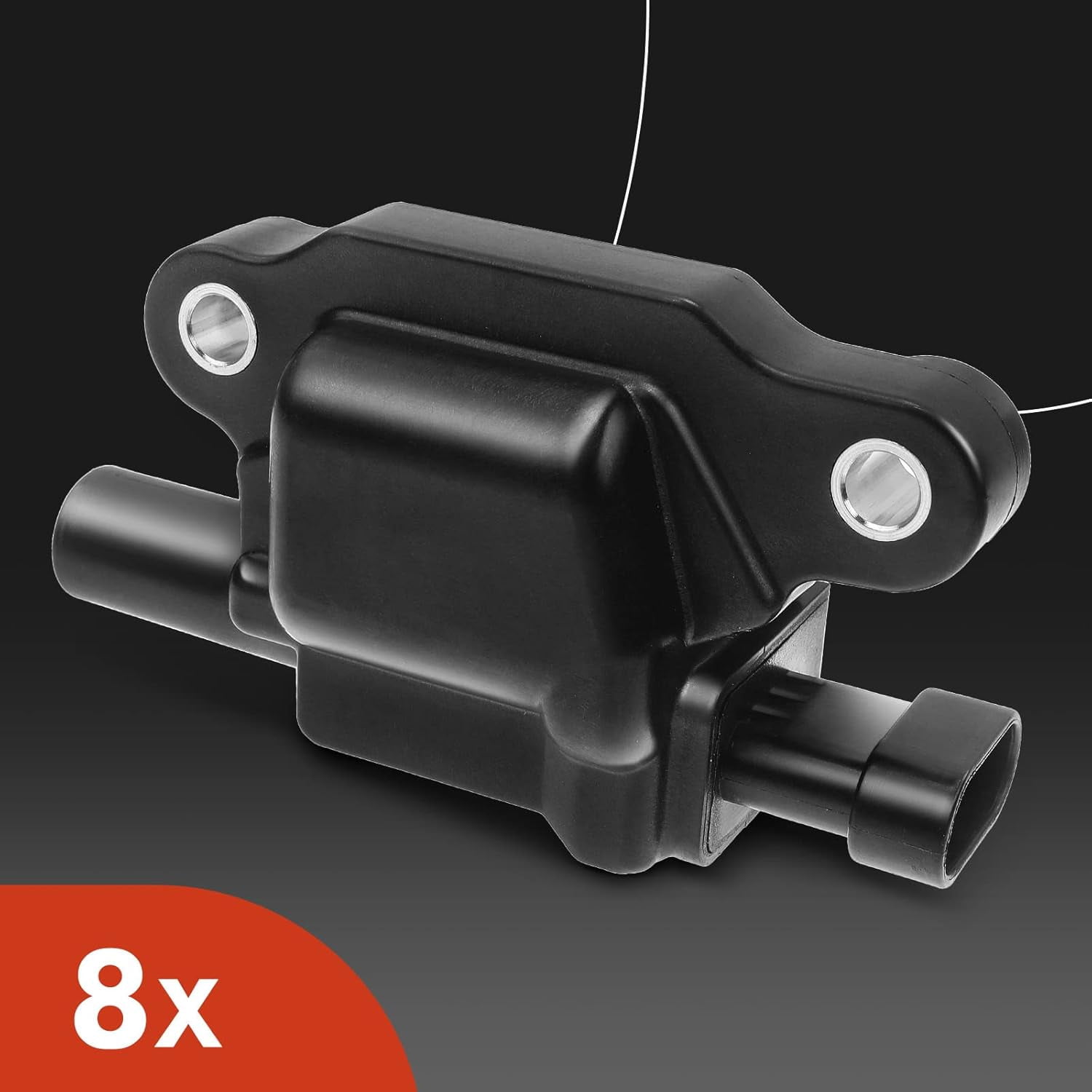 A-Premium Set of 8 Ignition Coil Pack and Iridium Spark Plugs Compatible with Chevrolet Silverado GMC Sierra 2007-2013 Cadillac CTS 2006-2015 V8 4.8L 5.3L 6.0L 6.6L