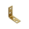 thumbnail image 4 of National Hardware 1.5 in. H X 0.63 in. W X 0.08 in. D Brass-Plated Steel Inside Corner Brace, 4 of 8