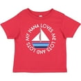 thumbnail image 3 of Inktastic My Nana Loves Me Sailboat Boys Boys Baby T-Shirt, 3 of 5