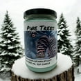 thumbnail image 5 of Pine Trees Vegan Coconut Soy 12 oz/ 355 ml Candle Hand-poured, Eco-friendly, Clean Burning, Woodsy/ Clean Christmas, 5 of 5