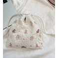 thumbnail image 1 of Cute Bear Cartoon Drawstring Bags Women Drawstring Packaging Pocket Cosmetic Bag Makeup Bag Large Capacity Coin Purse Coin Pouch, 1 of 6