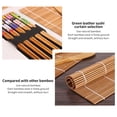thumbnail image 4 of Kit De Fabricación De Sushi De Bambú, Juego De Tapetes Para Enrollar Sushi, Palillos, Cuchara De Arroz, Cortador De Sushi, Kit Para Enrollar Sushi Monstrate HA021204-00, 4 of 7