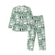 thumbnail image 1 of Balery Puppy Pijama para Hombre de Dos Piezas con Manga Larga, Conjunto de Dormir y Descanso Suave con Bolsillos-Medium, 1 of 7