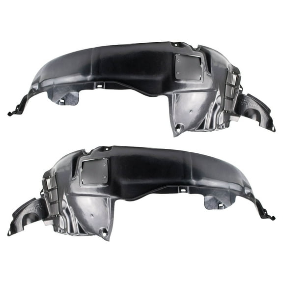 TRQ Inner Fender Liner Set Fits Select 2006-2010 Hyundai Azera HY1248112 HY1249112