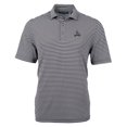 thumbnail image 2 of Men's Cutter & Buck Black St. Louis Cardinals Virtue Eco Pique Stripe Recycled Polo, 2 of 3
